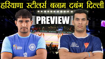 PKL 5: Haryana Steelers vs Dabang Delhi MATCH PREVIEW | वनइंडिया हिंदी