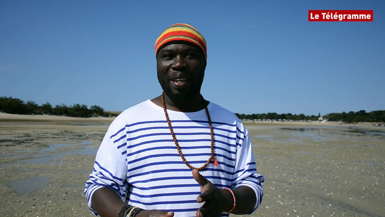 Bénodet (29). Tournage d'un clip de l'artiste K-Smile