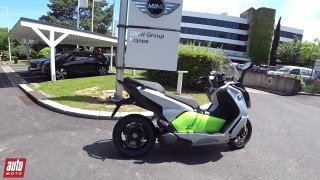 2017 BMW C evolution LONG RANGE ESSAI du scooter électrique de Munich