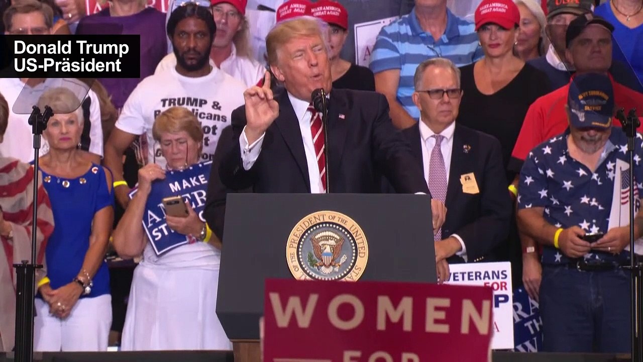 Trump verteidigt Reaktion auf rechte Gewalt in Charlottesville