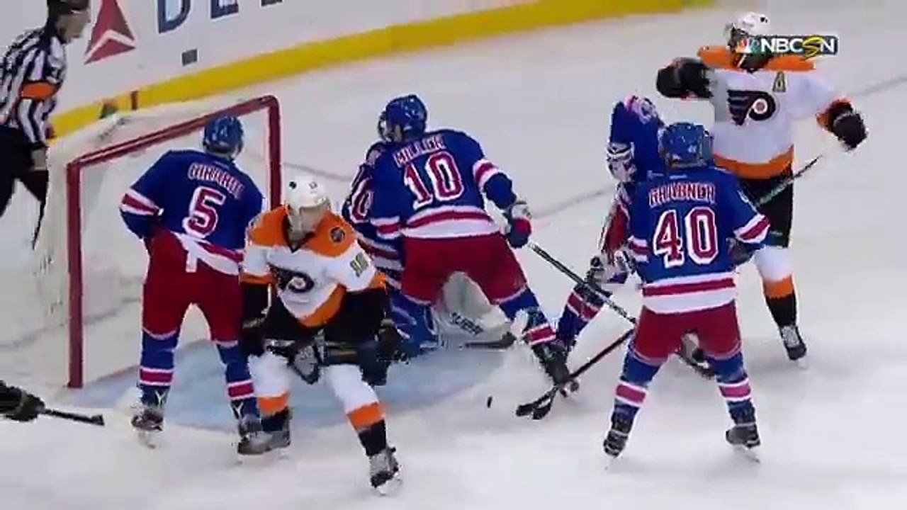 Philadelphia Flyers vs New York Rangers NHL Gam...
