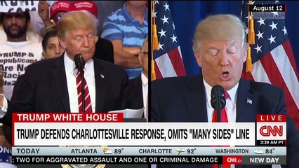 Cuomo calls BS on Trump's defense of Charlottesville speech by omitting 'on many sides'