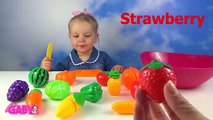 VELCRO FOOD TOY Learn Names of Fruits and Vegetables Cutting Food For Kids Ryan Best Learn