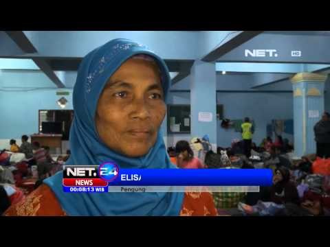 NET24 Erupsi Gunung Sinabung, warga yang Masih Bertahan Dievakuasi