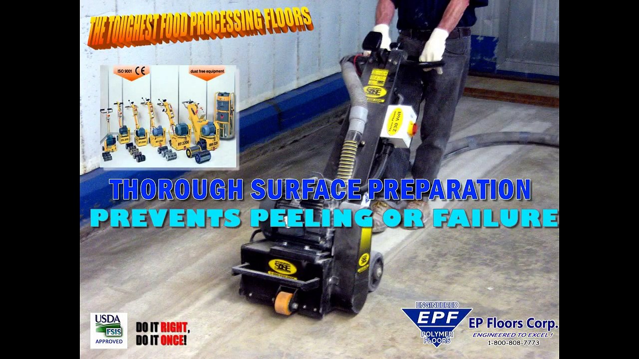 USDA/FDA Approved Food Processing Flooring