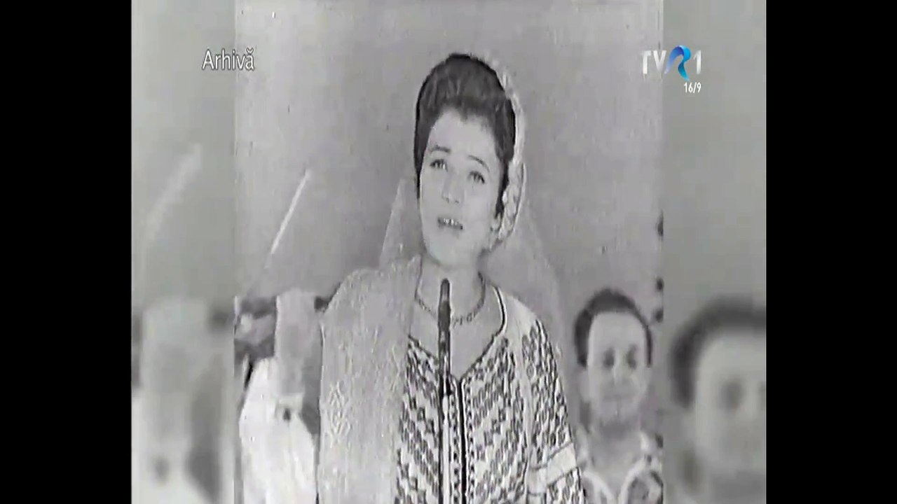 Maria Ciobanu - Plânge codru` şi iarba - live (ArhivaTvr - 1962)