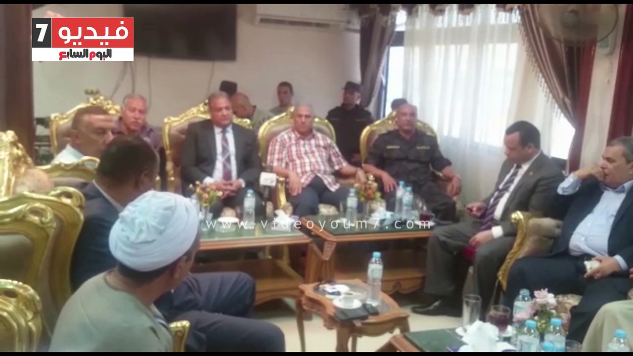 مدير الأمن العام يجتمع بنواب ومسئولى قنا لإنهاء الخصومات الثأرية