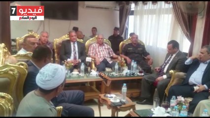 مدير الأمن العام يجتمع بنواب ومسئولى قنا لإنهاء الخصومات الثأرية