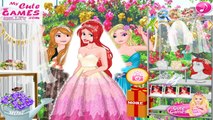 Princesa Bodas en todo el mundo - Elsa Ariel Anna y Jasmine Dress Up Juegos Para Niñas