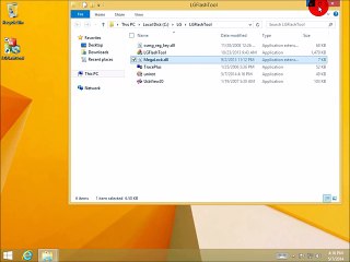 How to flash factory images with LG Flashtool