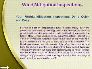 Wind Mitigation Inspections