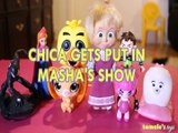 CHICA GETS PUT IN MASHA & THE BEAR'S SHOW SPIDEMAN PRINCESS ANNA MAGIC MOTION BEN SPINOSITA GIDGET