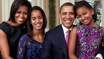 Barack & Michelle Obama Hold Back Tears As They Help Malia Move Into Harvard Dorm