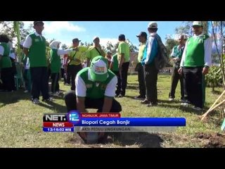 NET12 - Perum Perhutani Nganjuk gelar aksi tanam seribu pohon