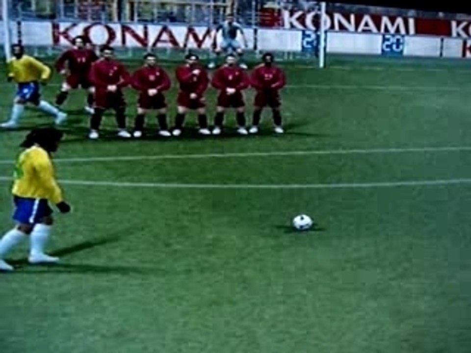 coup franc de Ronnie pes 2008