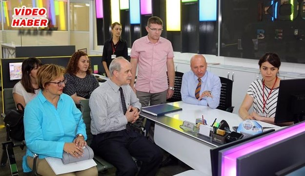 (23 Ağustos 2017) KOCASİNAN BELEDİYE BAŞKANI AHMET ÇOLAKBAYRAKDAR, ABDULLAH GÜL ÜNİVERSİTESİ HEYETİNİ MİSAFİR EDEREK, ÇÖZÜM MERKEZİ’Nİ GEZDİRDİ.