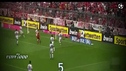 افضل عشر اهداف روبن - YouTube