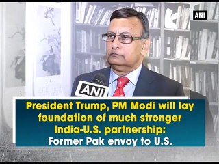 Traitor of Pakistan Hussain Haqqani is giving hsi Views on Trump's Threat