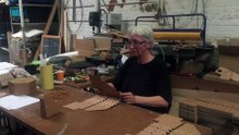 Catherine Jamar , pliage de cartons