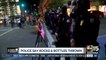 4 arrested in downtown Phoenix after protesters clash with police after President Trump rally