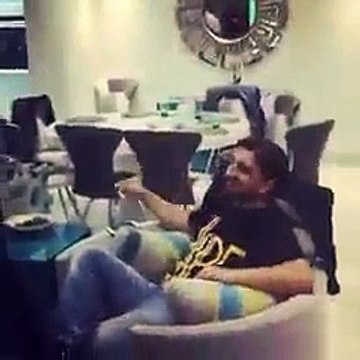 Surprise Celebration for Boom Boom Shahid Afridi after his Maiden T20 Century