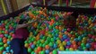 Ethans Indoor Playground Playtime Fun! Slides, Jumpers, Pool of Plastic Balls, etc.