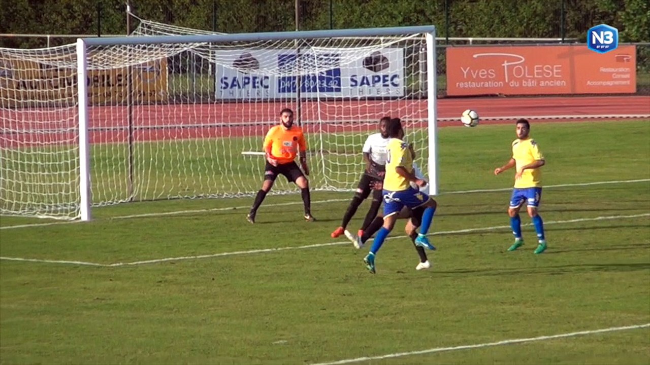 résumé thiers ain sud foot N3 aout 2018
