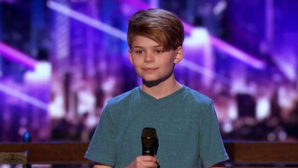 America's Got Talent 2017 - Merrick Hanna Judge Cuts S12E11