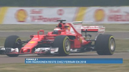 Formule 1 - Raikkonen prolonge chez Ferrari