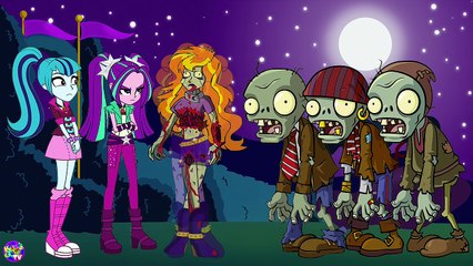 Dessin animé Équestrie filles petit mon poney OVNI zombi des morts-vivants Animation apocalypse 2017