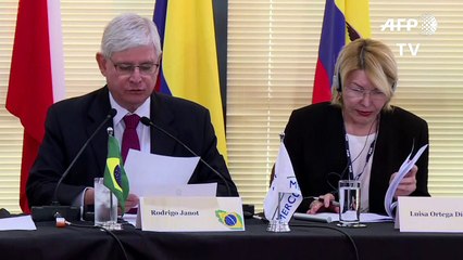 Fuerte respaldo de fiscales del Mercosur a venezolana Ortega