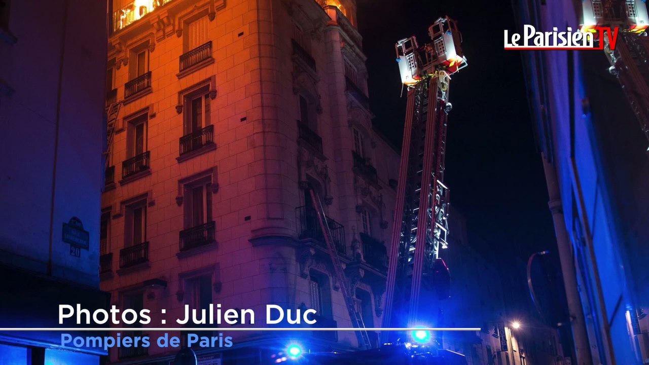 Incendie aux Batignolles : «Les étages se sont enflammé les uns après les autres»