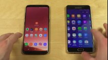 Samsung Galaxy S8 vs. Samsung Galaxy A5 2016 - Which Is Faster