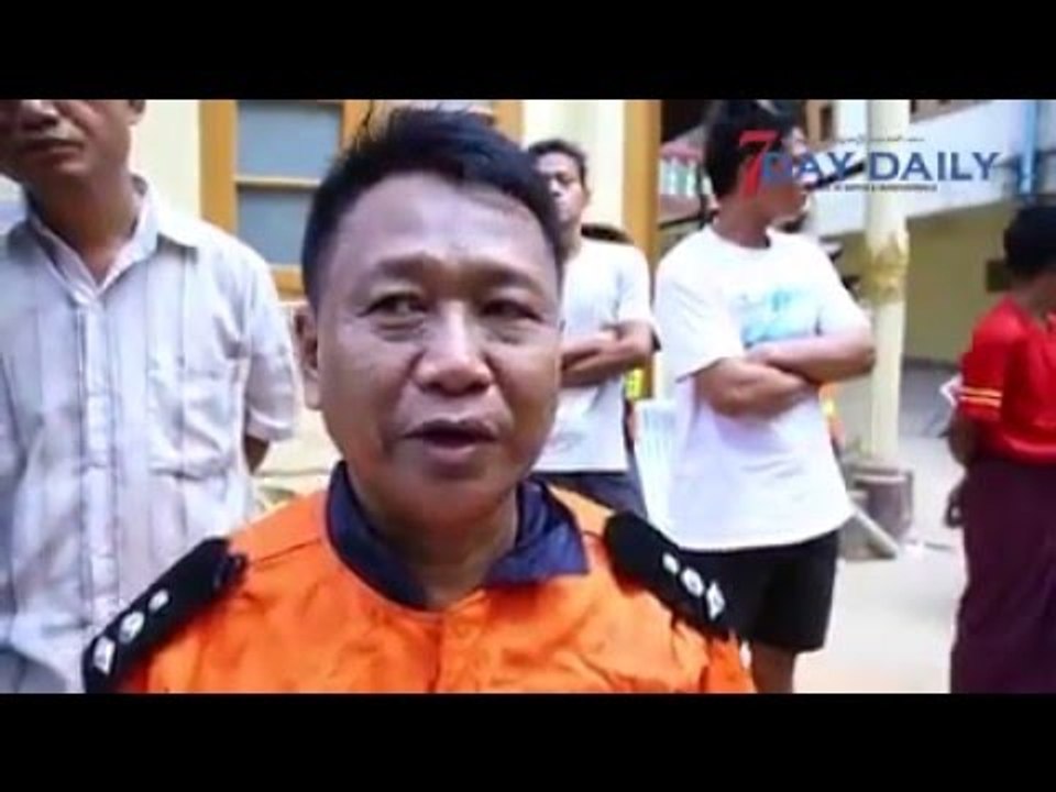ဝိသုတာ႐ုံဓမၼဗိမာန္ေက်ာင္းတိုက္ေျမၿပိဳမႈ