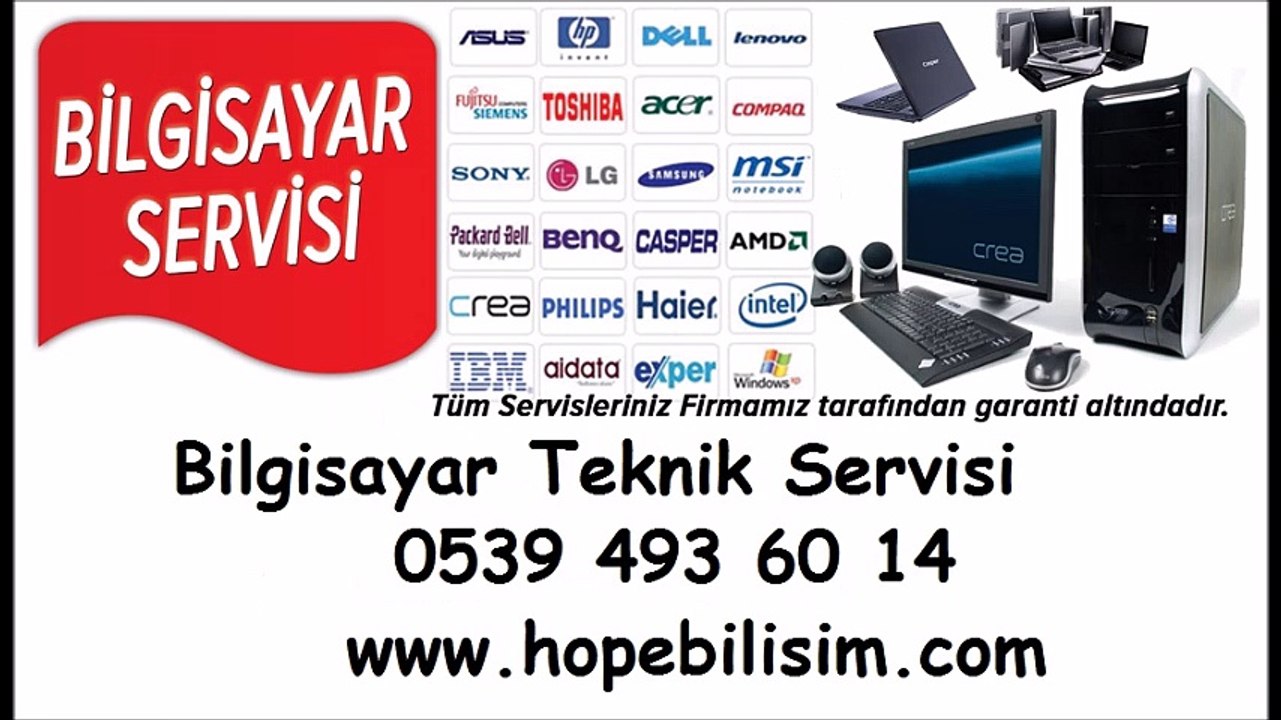 Bilgisayar Teknik Servisi 0539 493 60 14