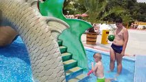 Canal pour de géant enfants parc serpent jouets vidéo eau avec dragon