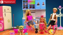 Jeunes filles enfants pour et jouets Jeu dessin animé avec Poupées Barbie son chien pisse