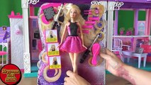 Muñeca cabello juego estilo Naciones Unidas Naciones Unidas video Barbie rizos conjunto muñeca barbie updo desembalaje