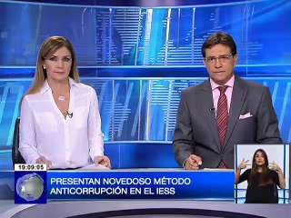 Presentan novedoso método anti corrupción en el IESS