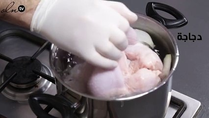 طريقة عمل دجاج مشوي بالثوم والليمون