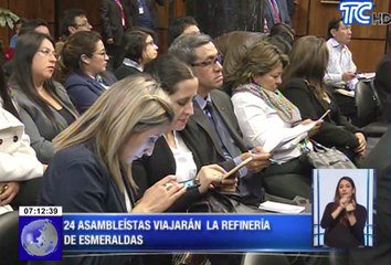 Asambleístas constatarán estado de refinería de Esmeraldas