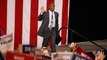 Announcer introduces Ben Carson at Trump's rally in Phoenix