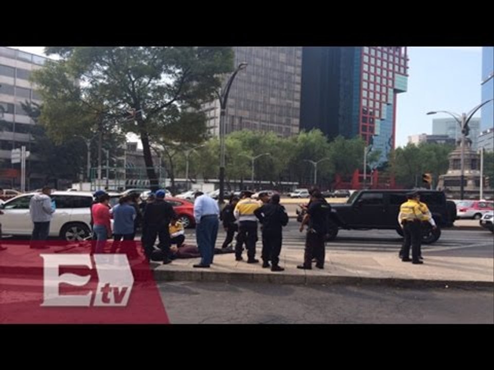 Tres ciclistas atropellados en la ciudad, uno de ellos en Reforma / Martín Espinosa