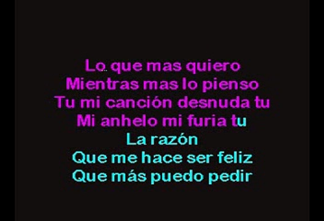 Juan Luis Guerra - Tu (Karaoke con voz guía)