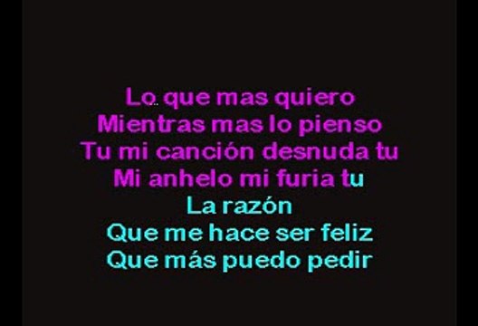 Juan Luis Guerra - Tu (Karaoke con voz guía)