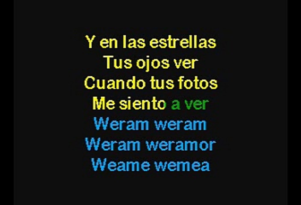 Juanes & Nelly Furtado - Fotografía (Karaoke)