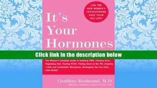 Audiobook  It s Your Hormones: The Women s Complete Guide to Soothing PMS, Clearing Acne,