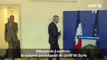 Attaque de Levallois: le suspect envisageait de partir en Syrie