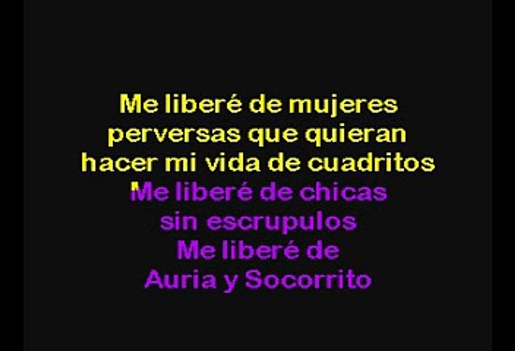 Me Libere - El Gran Combo De P.R. (Karaoke)