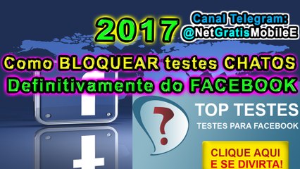 2017 Como BLOQUEAR APPS de teste do facebook JA